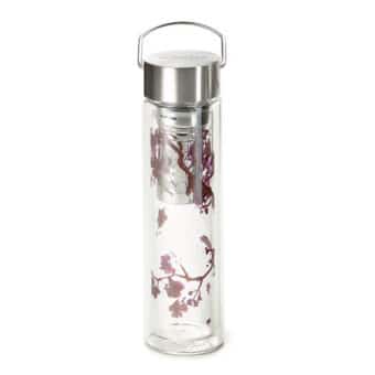 Termo cristal cherry blossom, flowtea filtro 0,35l